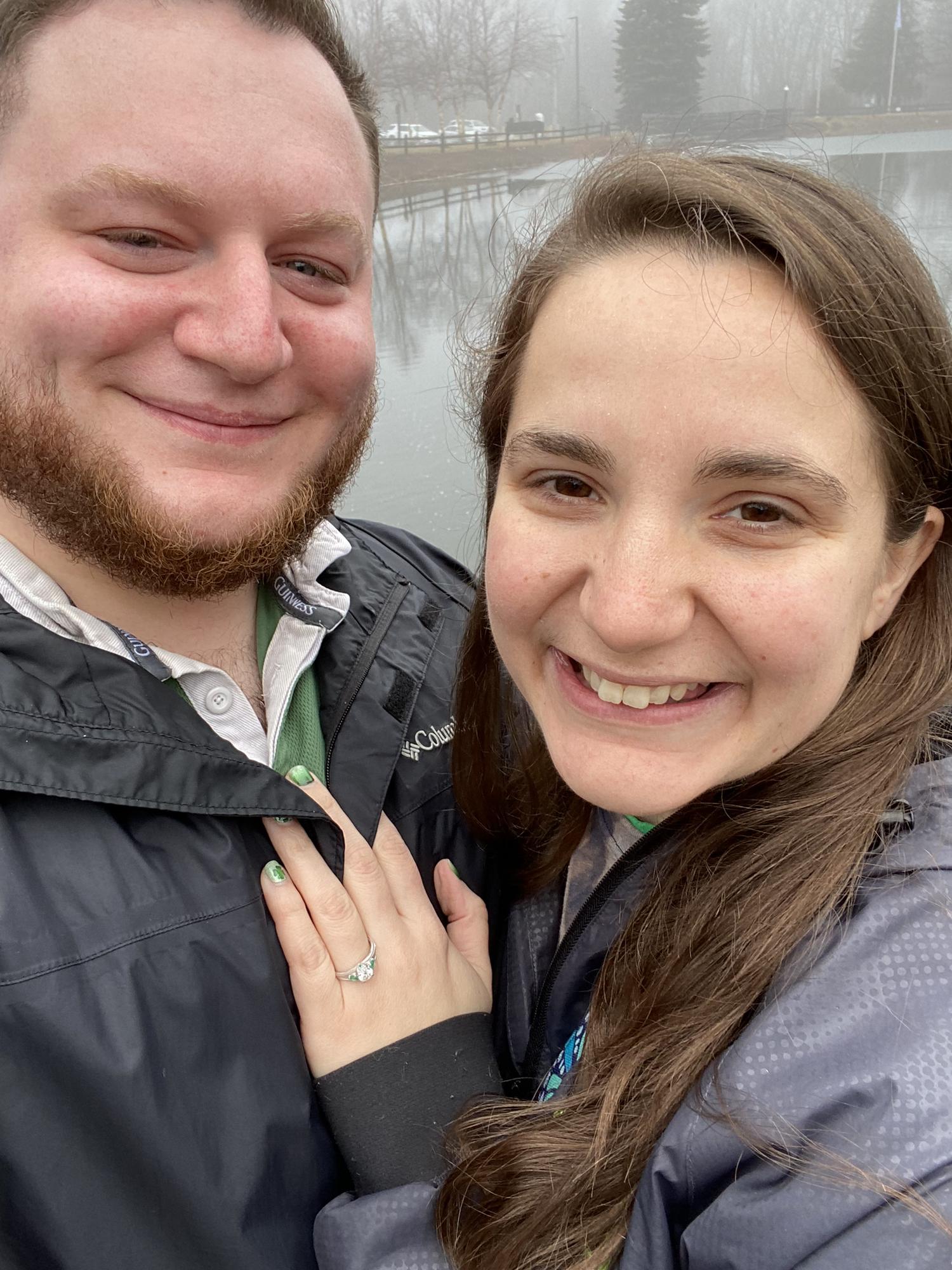 PJ had just popped the question!