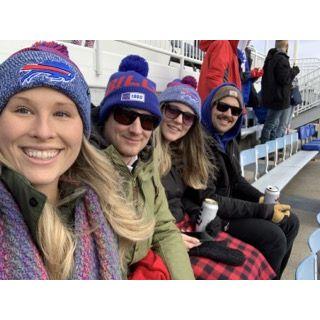 Lets Go Buffalo! First Bills game together