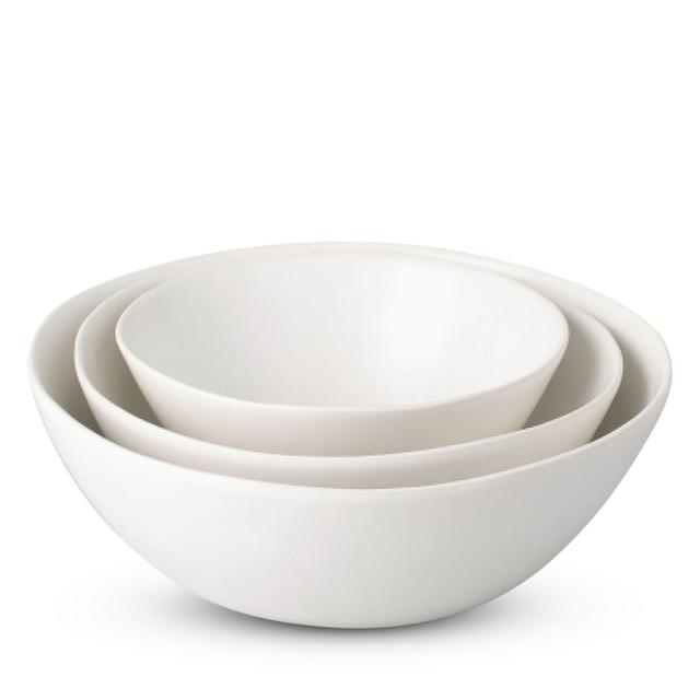 Fable Nested Stoneware Serving Bowls, Set of 3