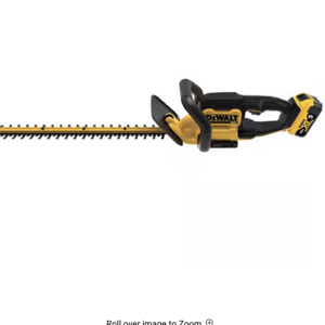 DeWalt DCHT821P1 22 in. 20 V Battery Hedge Trimmer Kit (Battery & Charger)