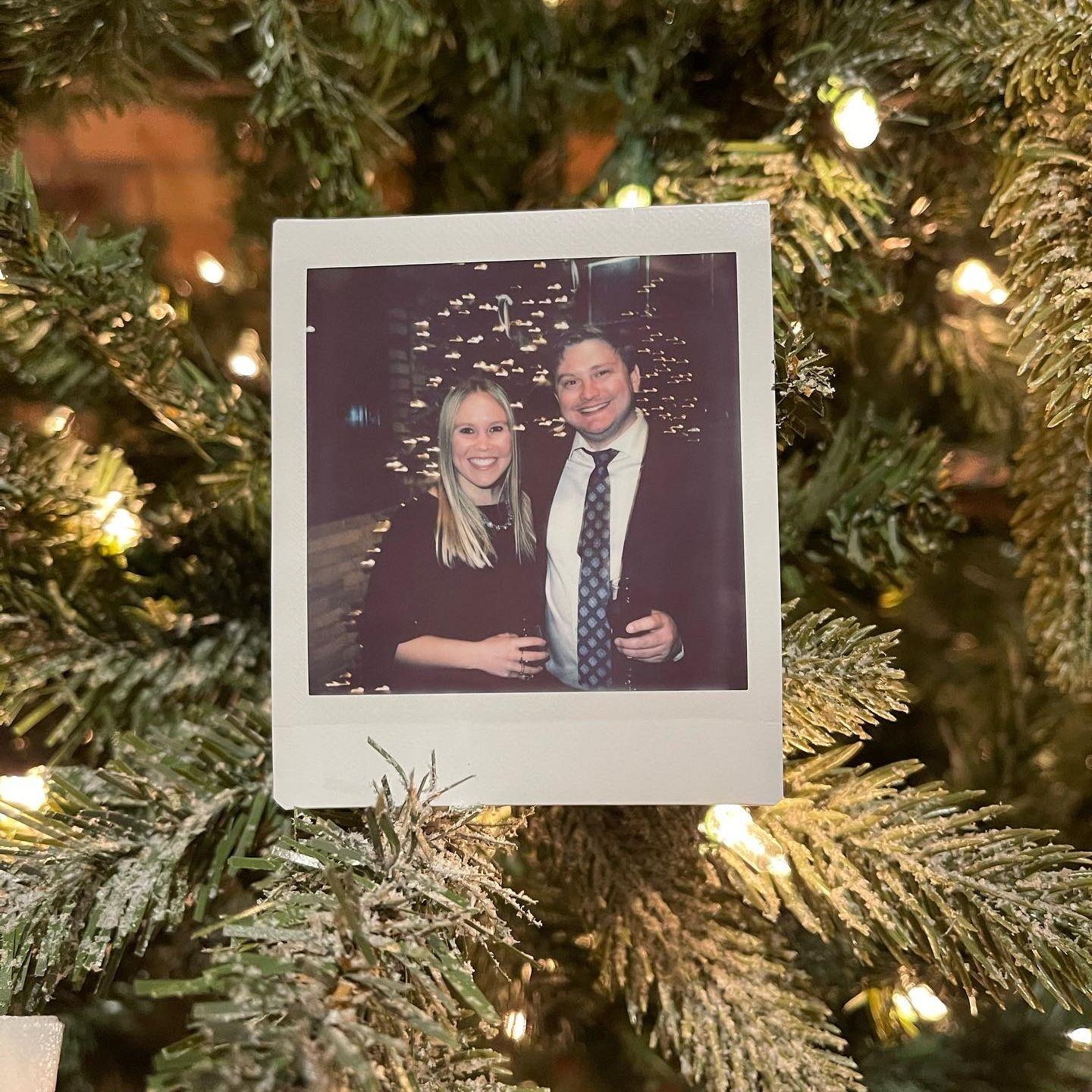 Celebrating another winter wedding!