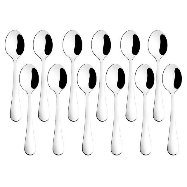Hiware 12-Piece Demitasse Espresso Spoons, 4 Inches Stainless Steel Mini Coffee Spoons