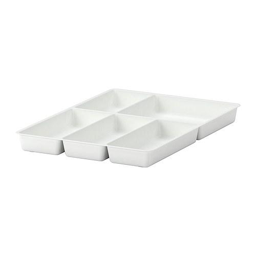 STÖDJA				Flatware tray, white