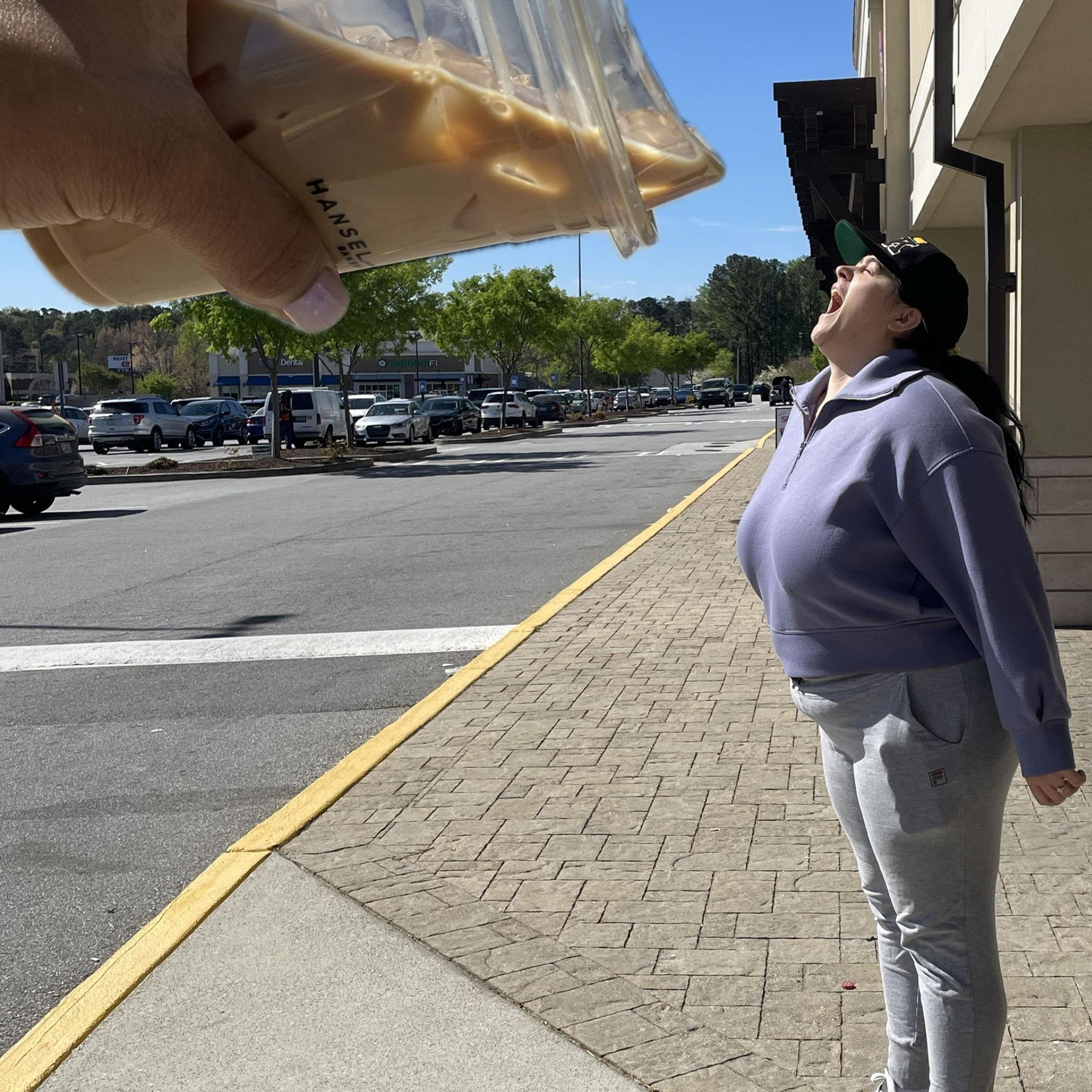 Alyssa loves coffee!