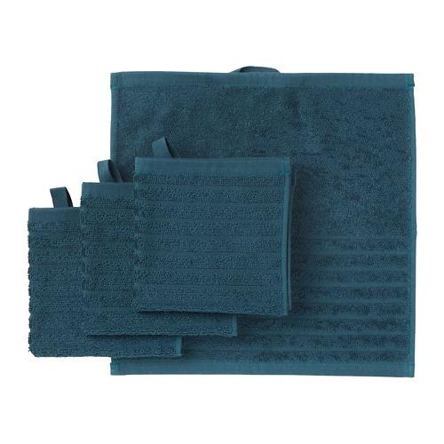 VÅGSJÖN								Washcloth, dark blue