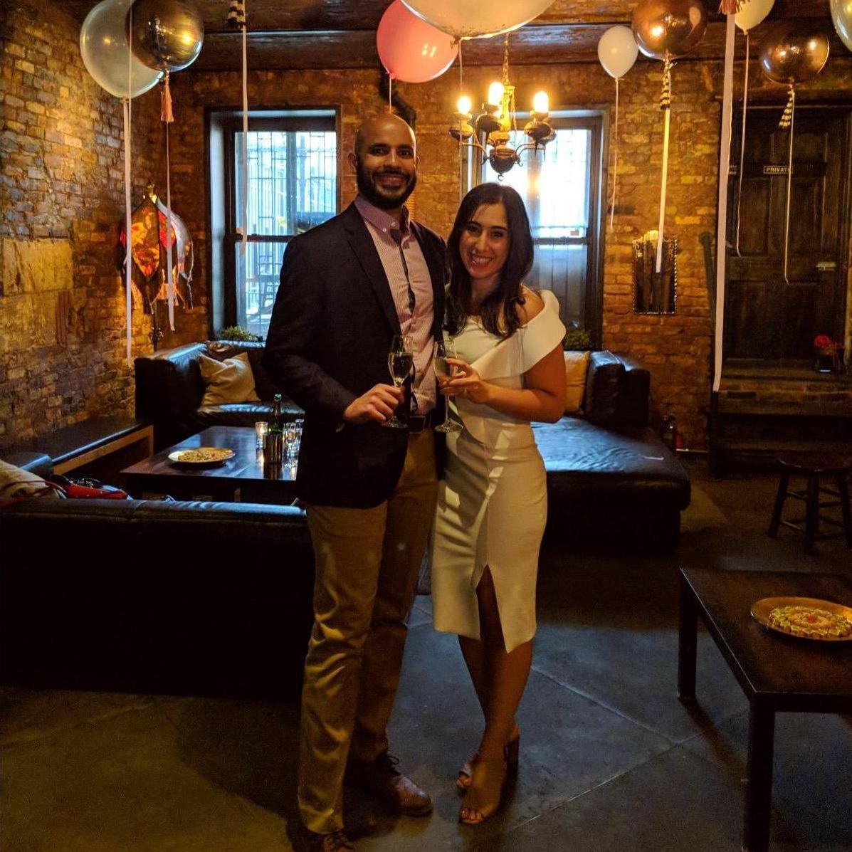 Engagement Party! Lower East Side, April 2018.