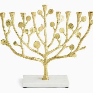Botanical Leaf Menorah