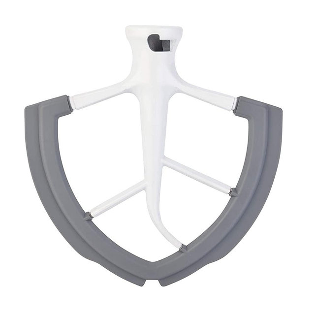 Flex Edge Beater for Kitchenaid 6 Quart Bowl- Lift Stand Mixer, Beater Paddle with Scraper for 6 QT Bowl- Lift Mixers, Attachments for Mixer 6 qt