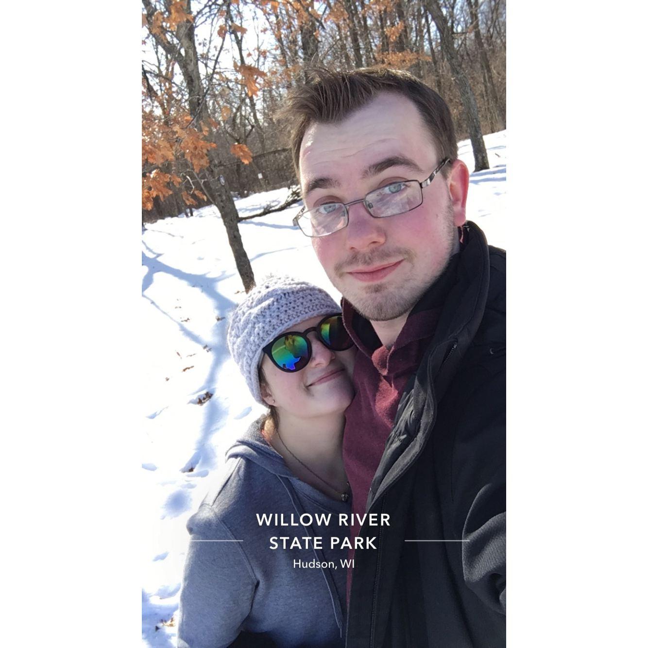 A hike? In the winter? I mean you have to get that vitamin D somehow in Minnesota!