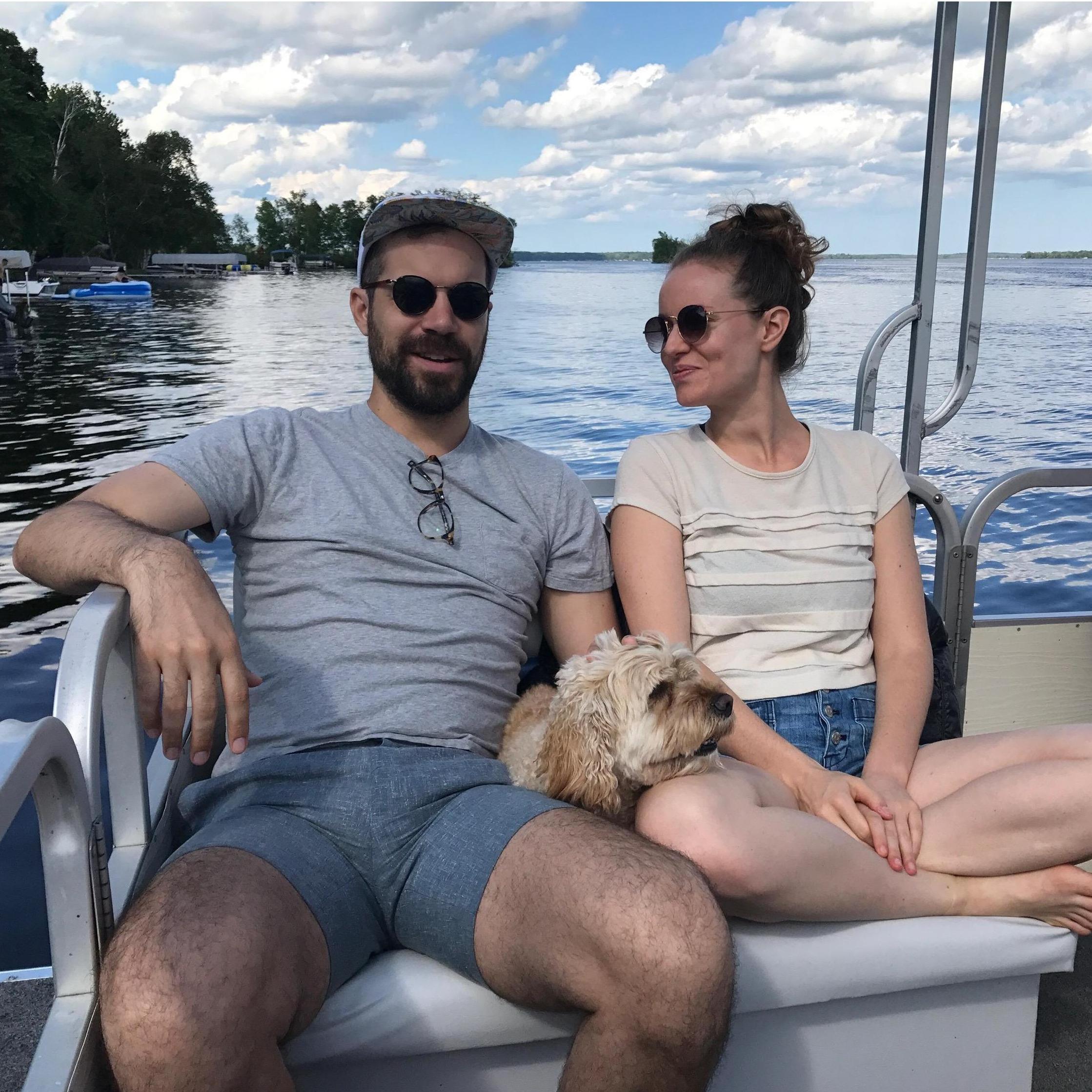 On the lake in Wisconsin