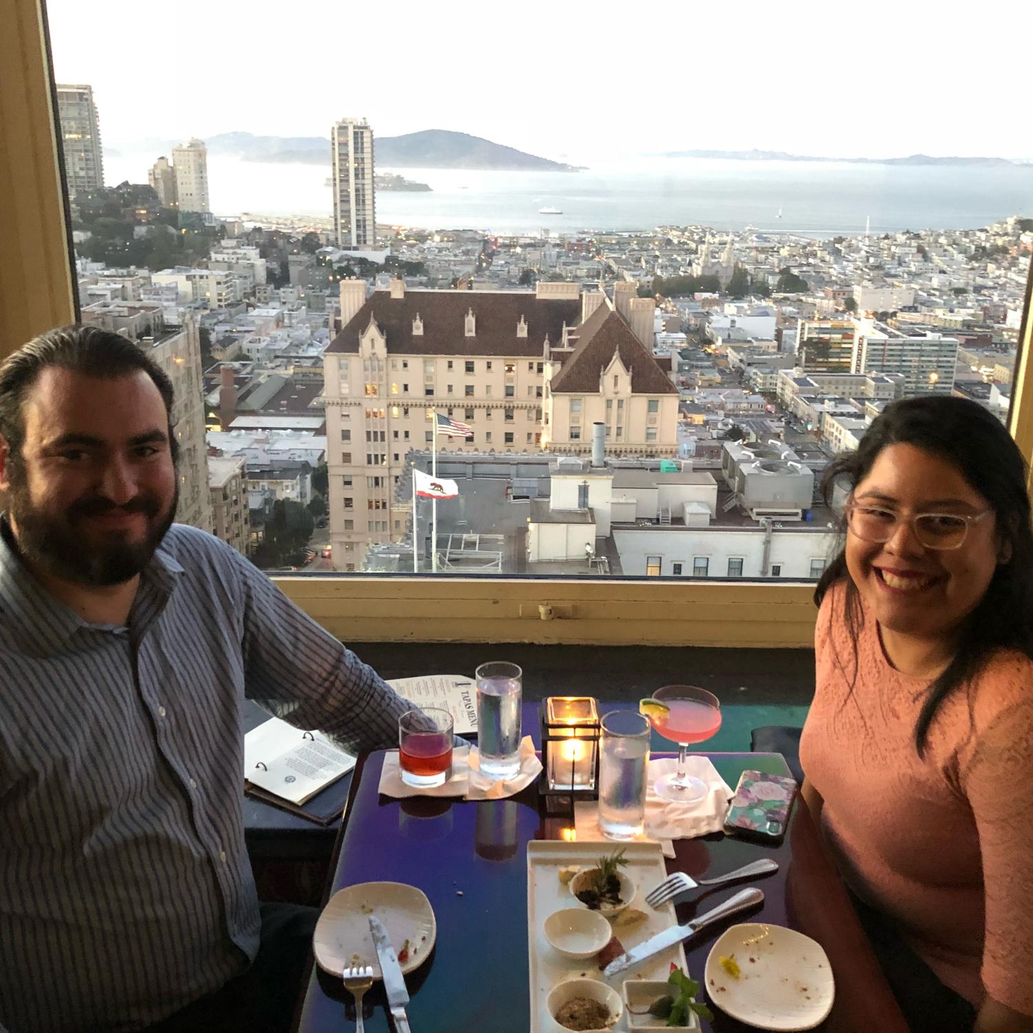 September 20, 2018
Our 2nd anniversary spent at the Top of the Mark in San Francisco.