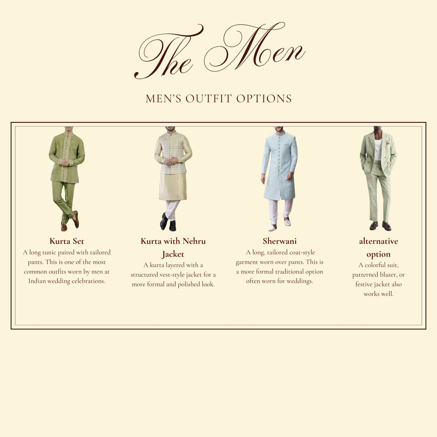 Men Indian Outfits