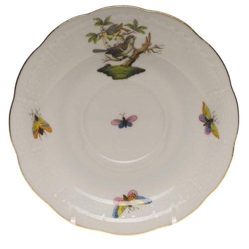Herend Rothschild Bird Tea Saucer