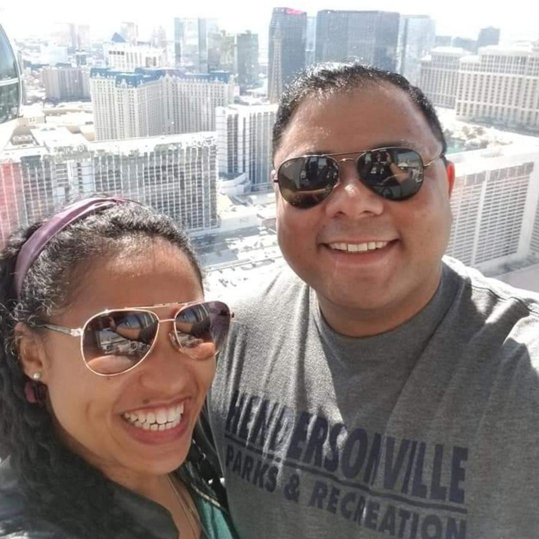 We rode the ferris wheel on our first trip together in Vegas.
