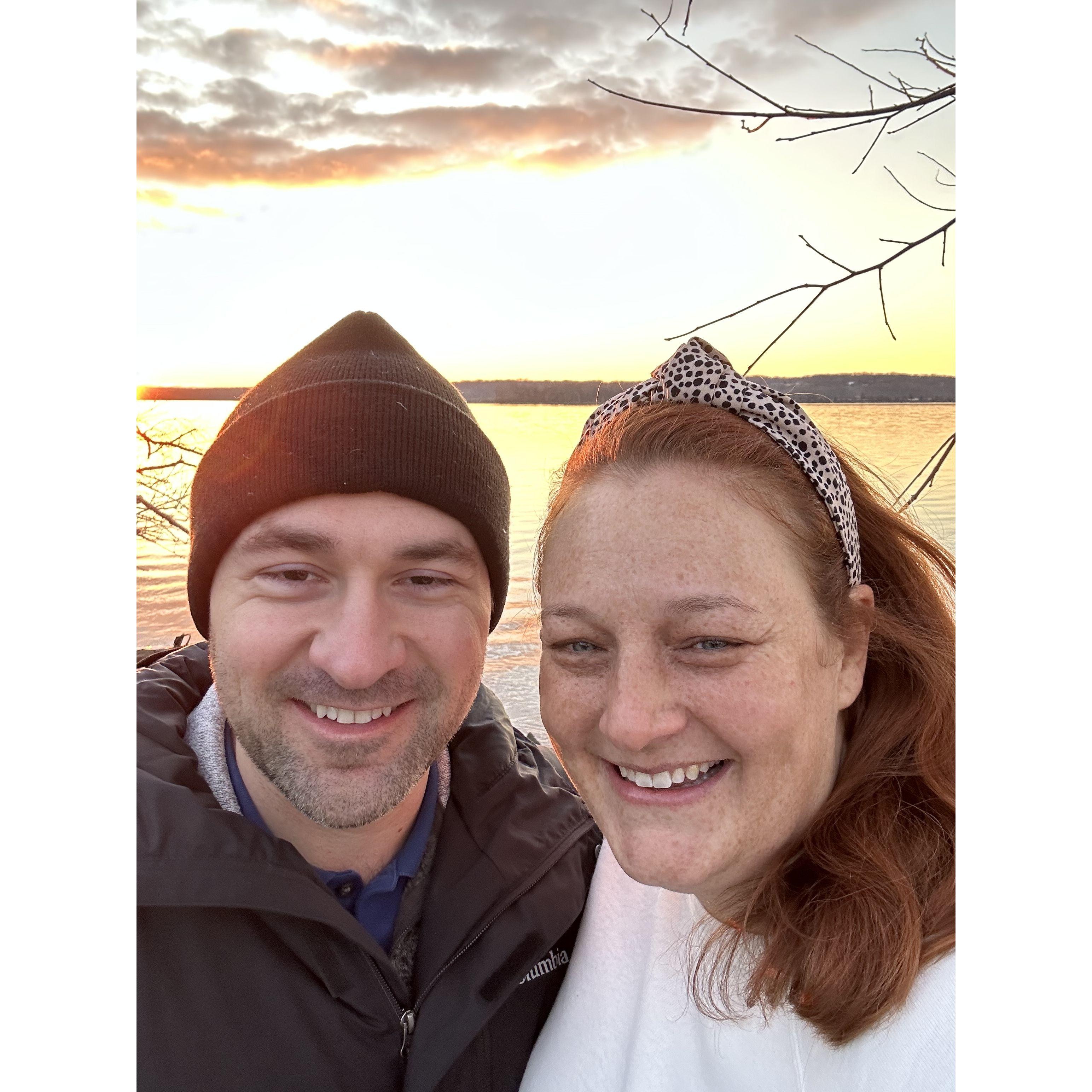 Sunrise on the Potomac