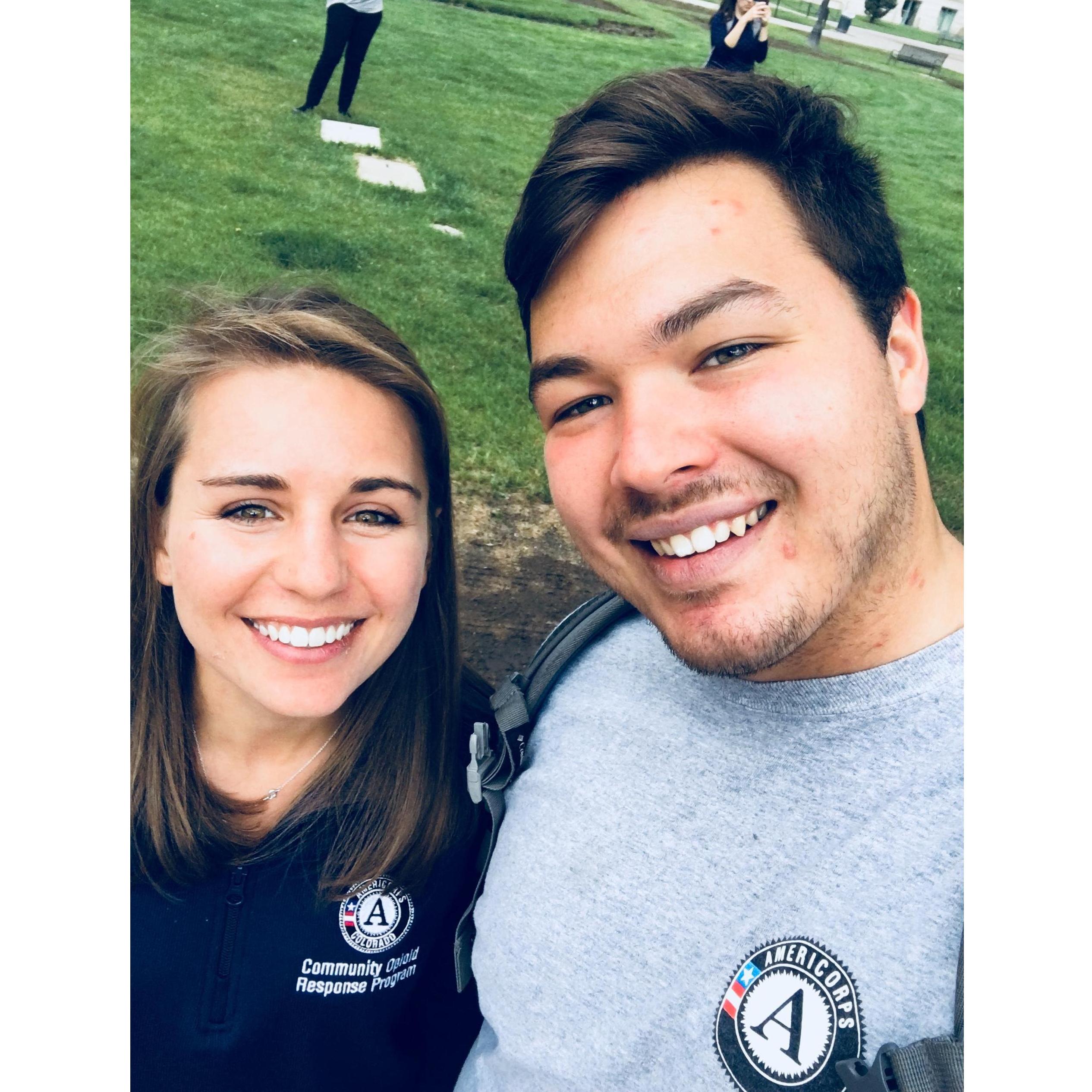 We started out as partners in AmeriCorps in 2018