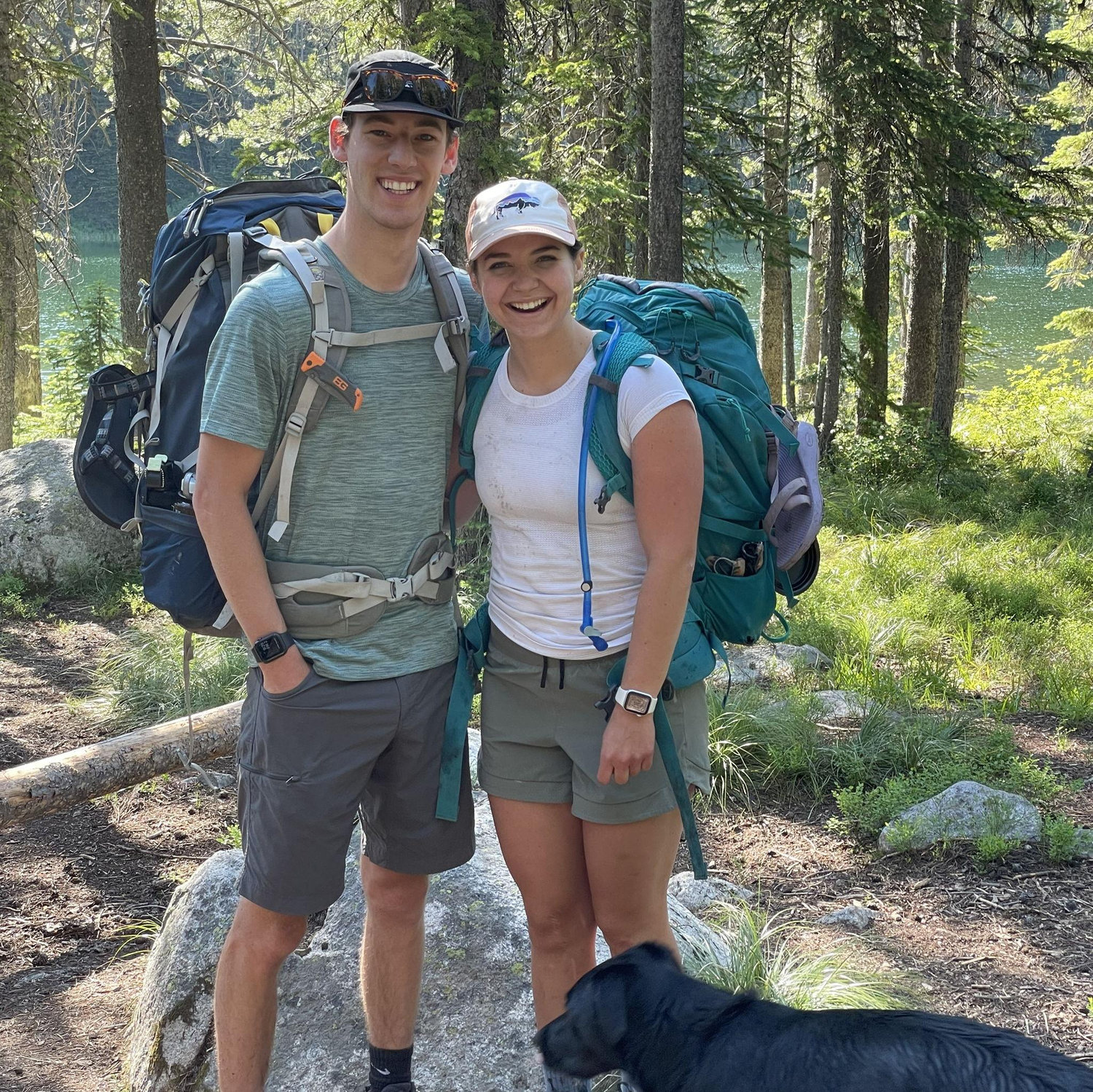 First backpack to Lake Rock Lake, Idaho!