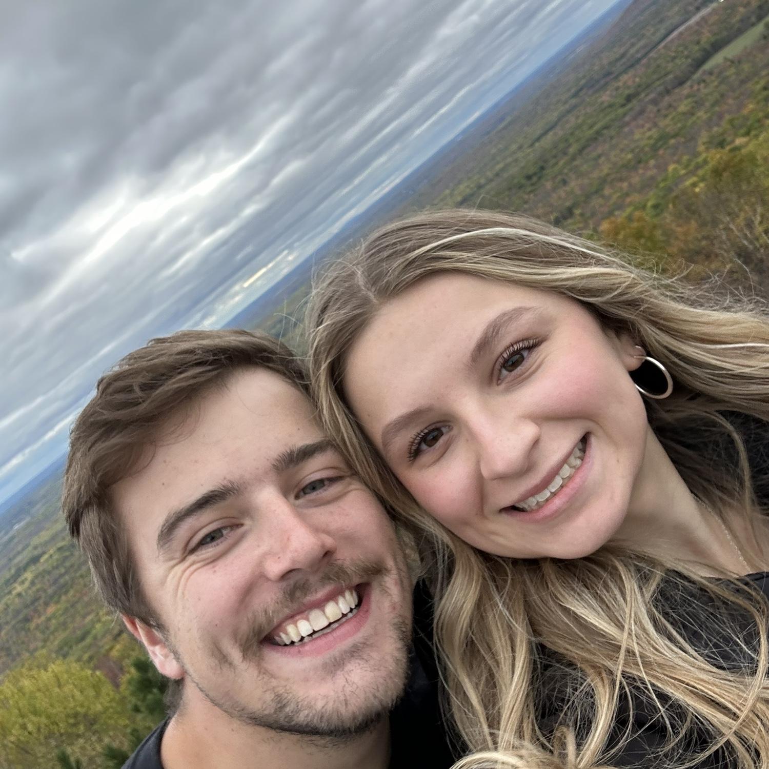 Looking at the fall colors and scenery in Rib Mountain! 10.14.2023