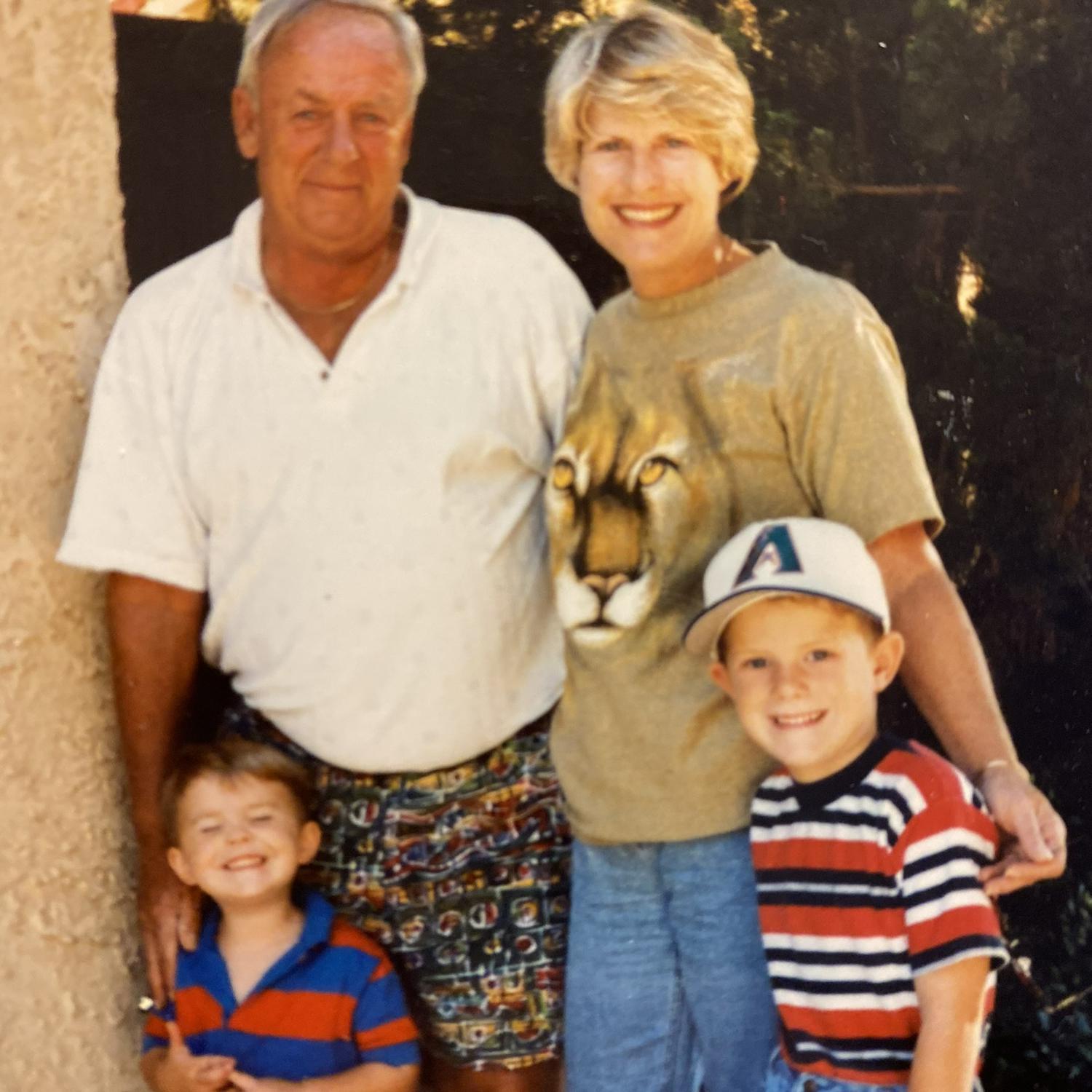 Clint, Bruce, Grandma Kay, Matthew