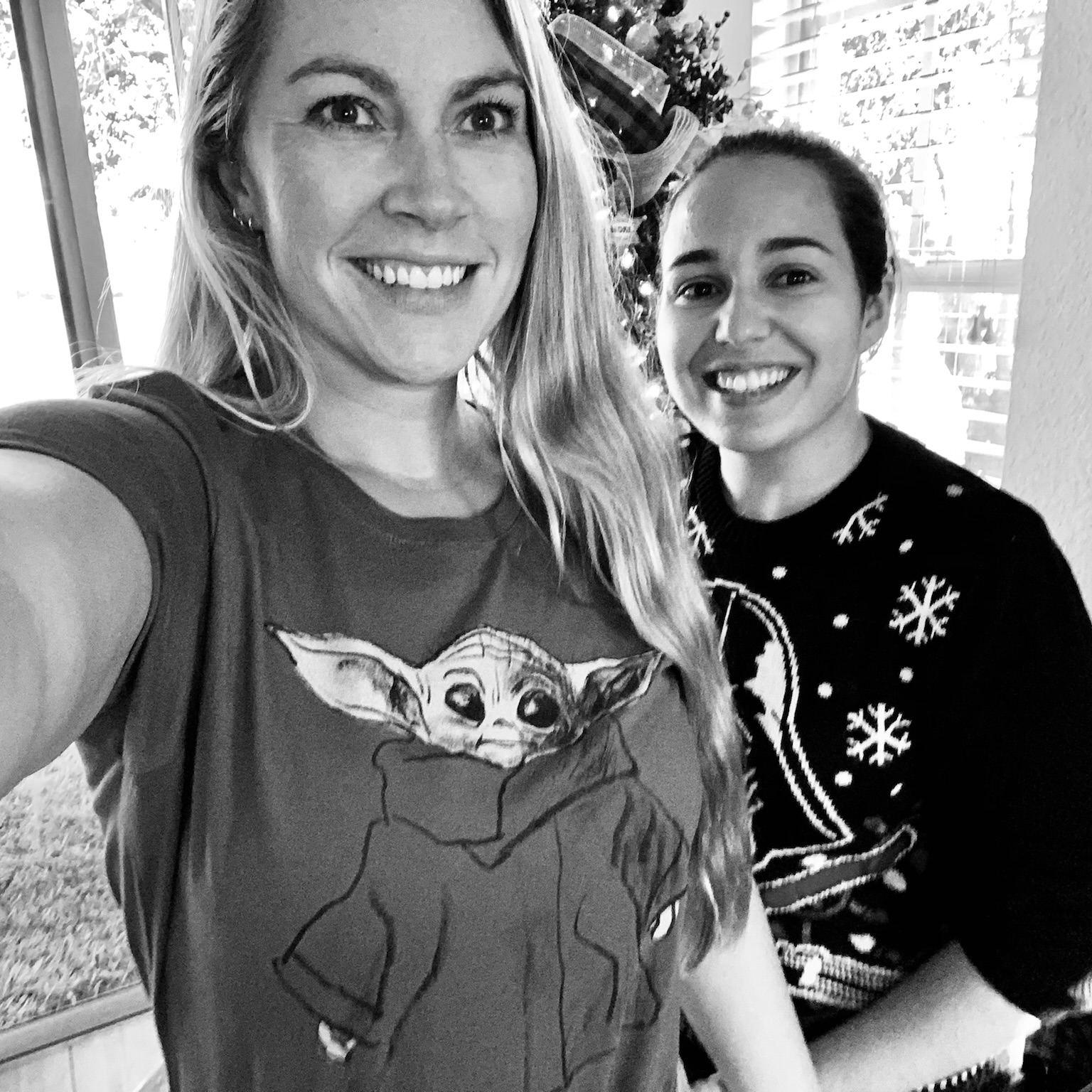 Star Wars and Christmas.