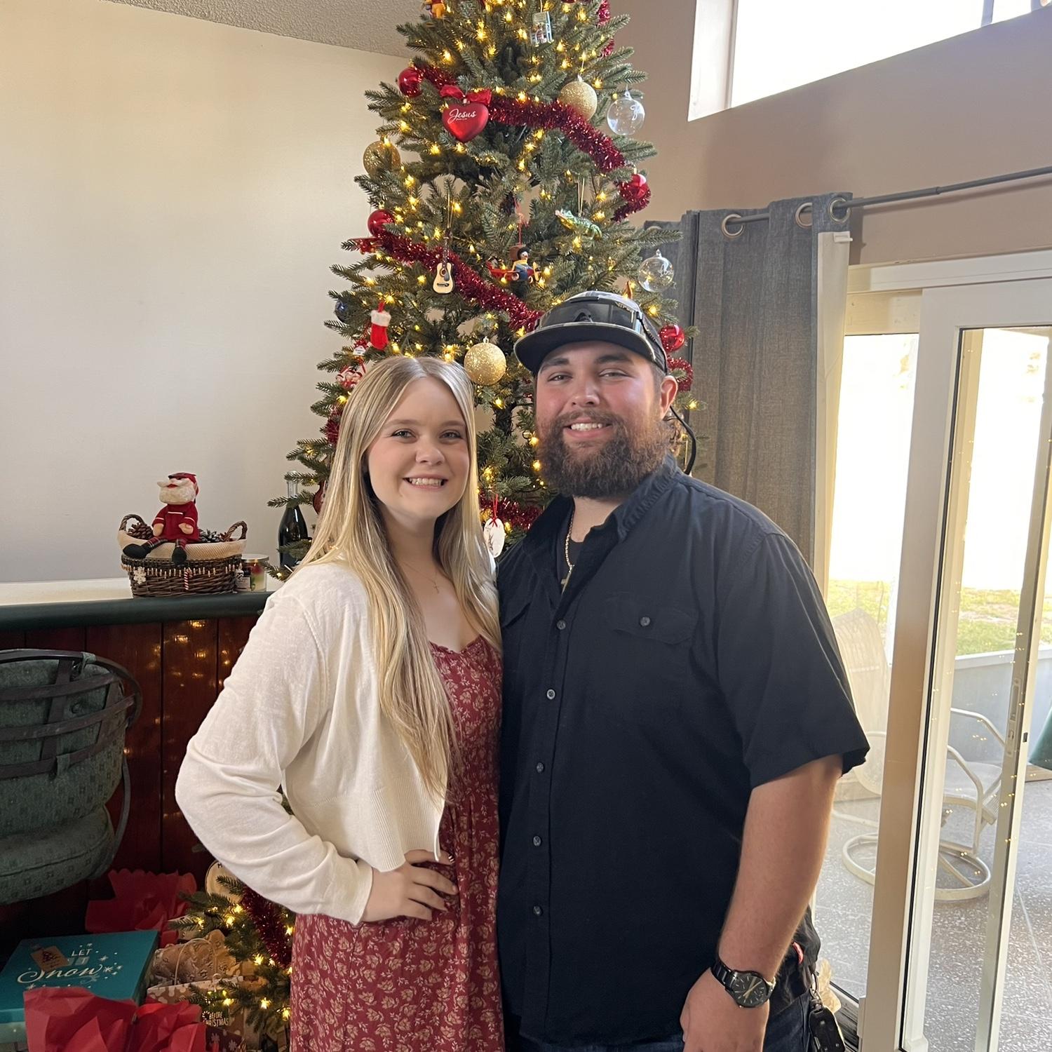 Our last Christmas before we are married!