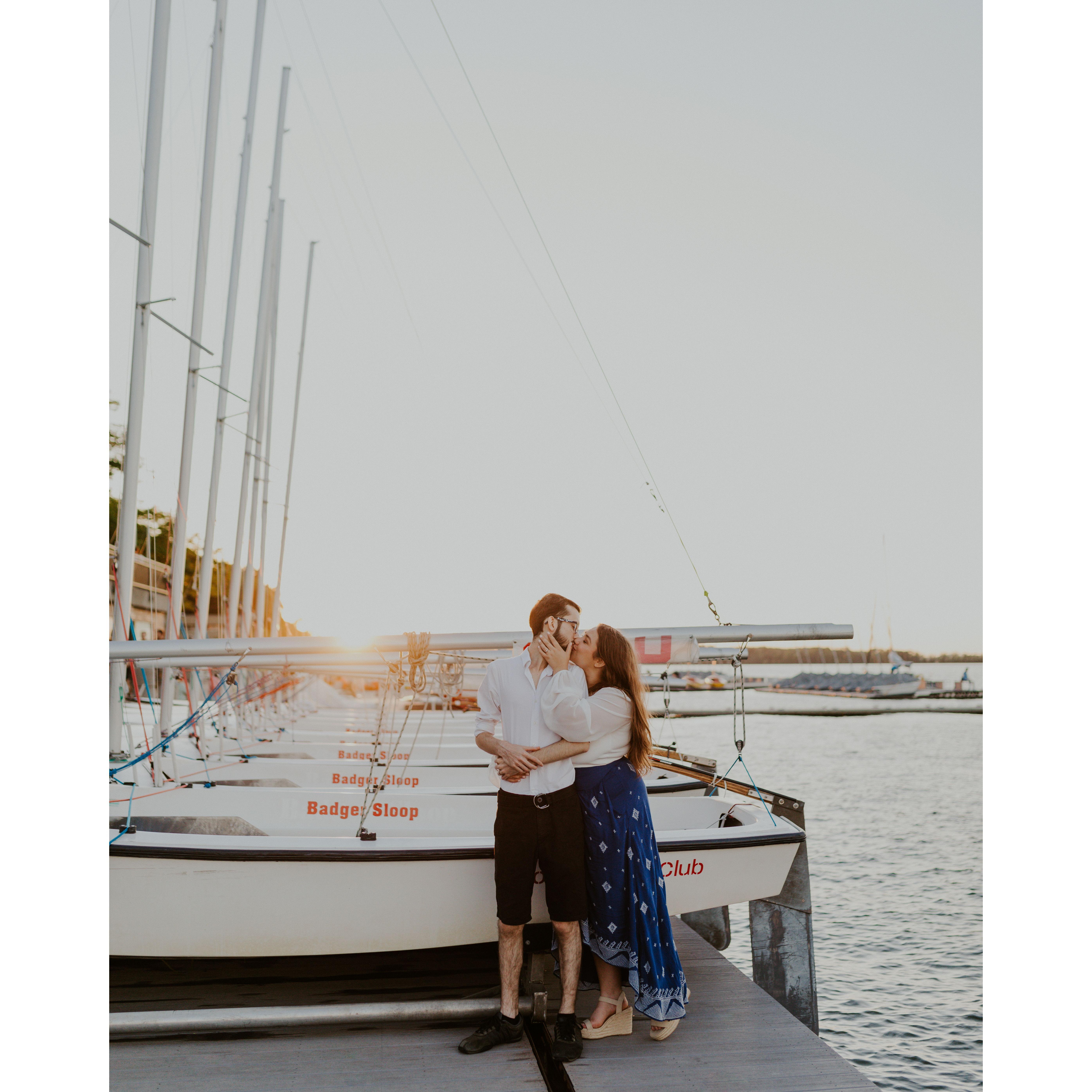 Engagement photos by Makenna Smith Photography