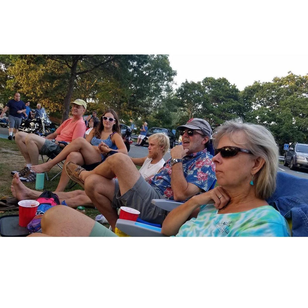 Onset Concert in the park with family