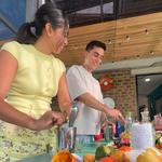 Taste of Colombian fruits & drinks