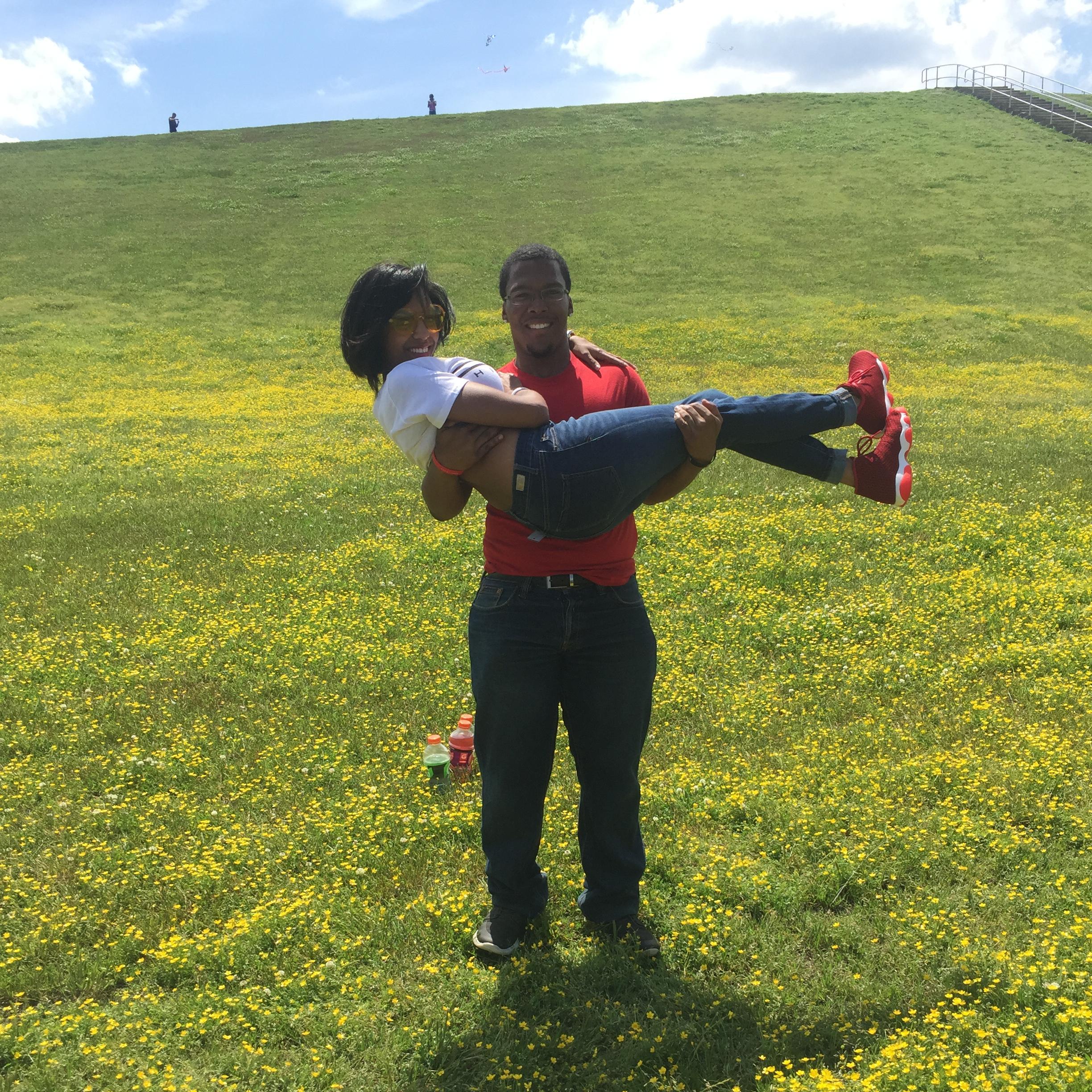 I'll forever be in his arms!!!