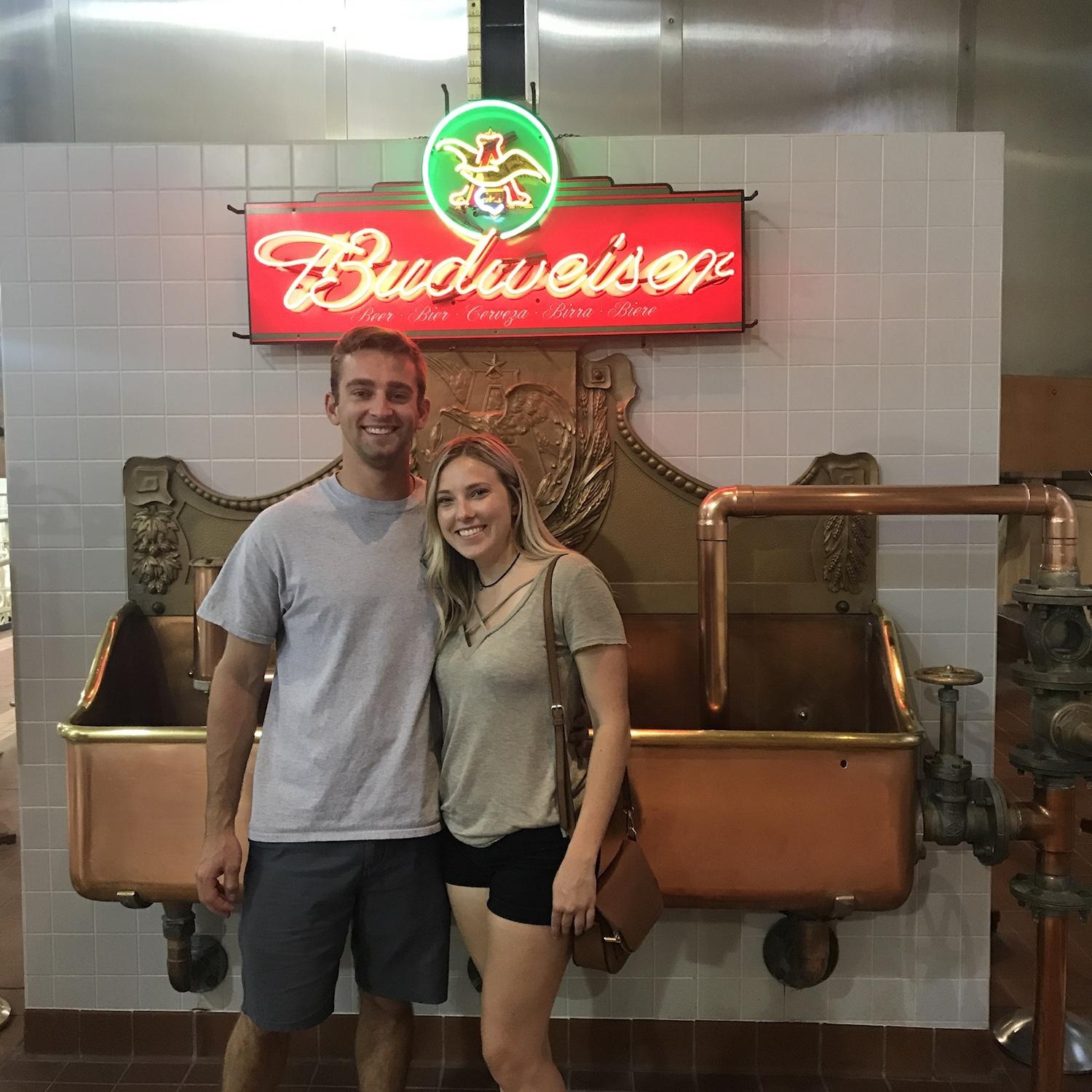 One of our trips to St. Louis while we were dating long distance