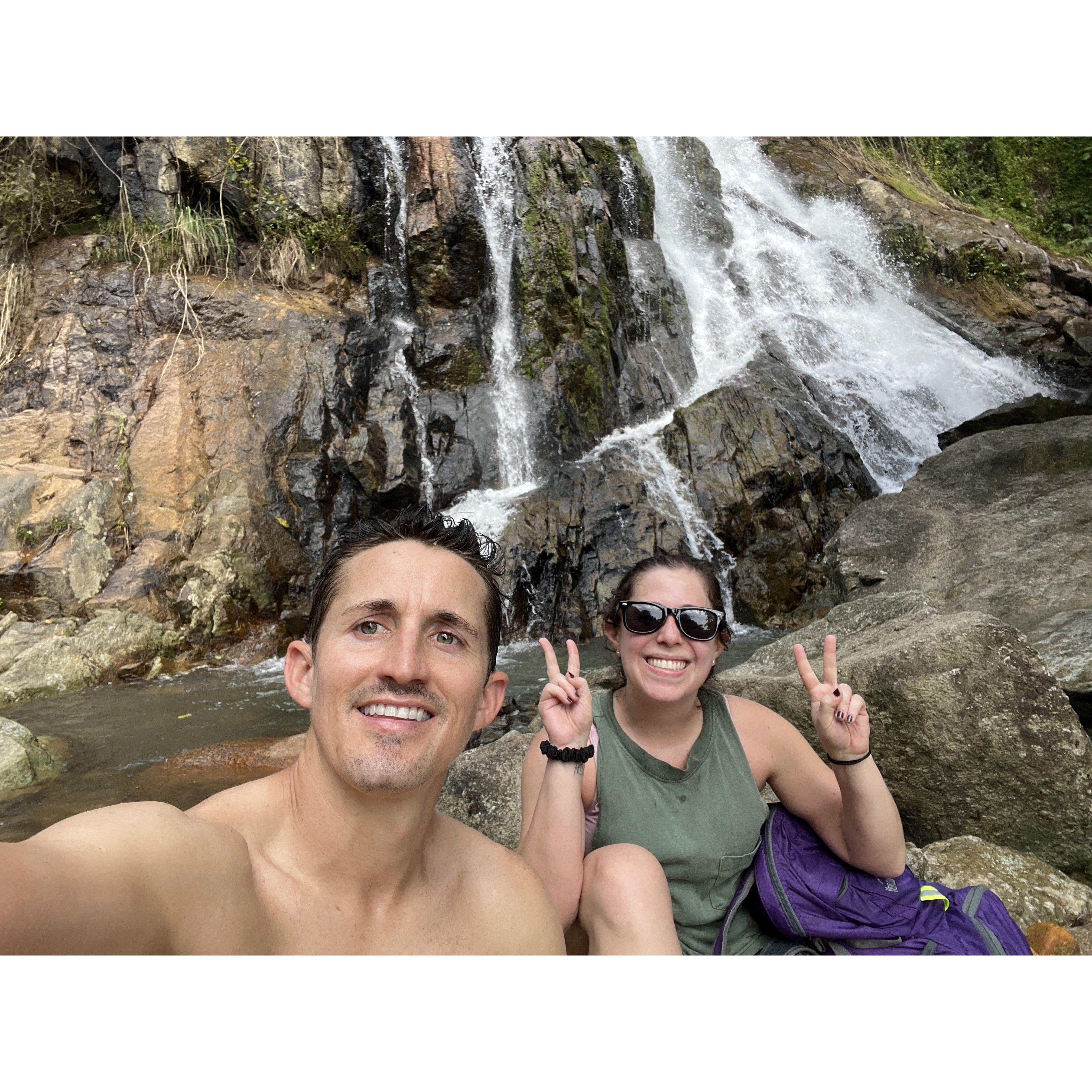 We chase waterfalls