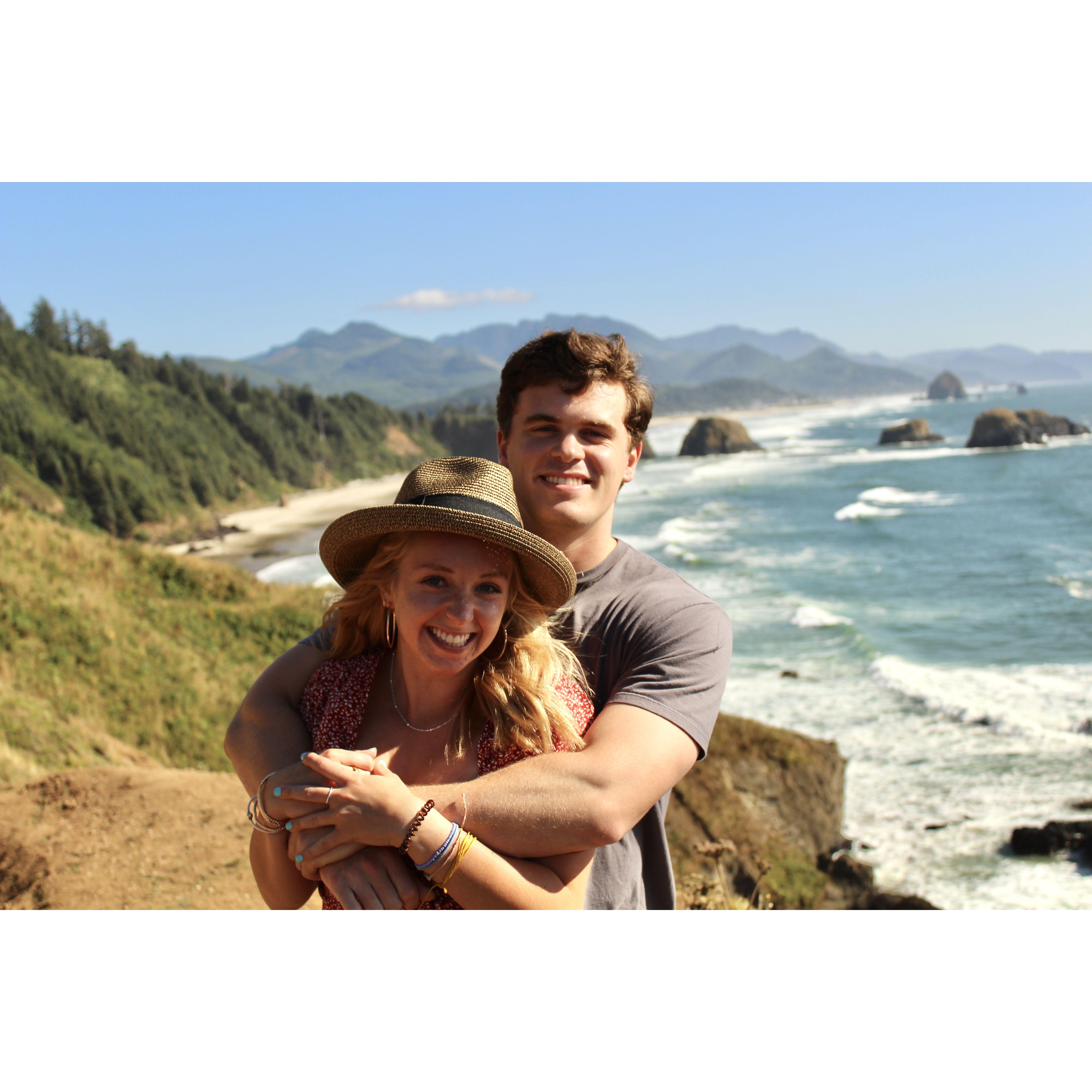August 2020 - Visiting Ecola State Park Oregon!