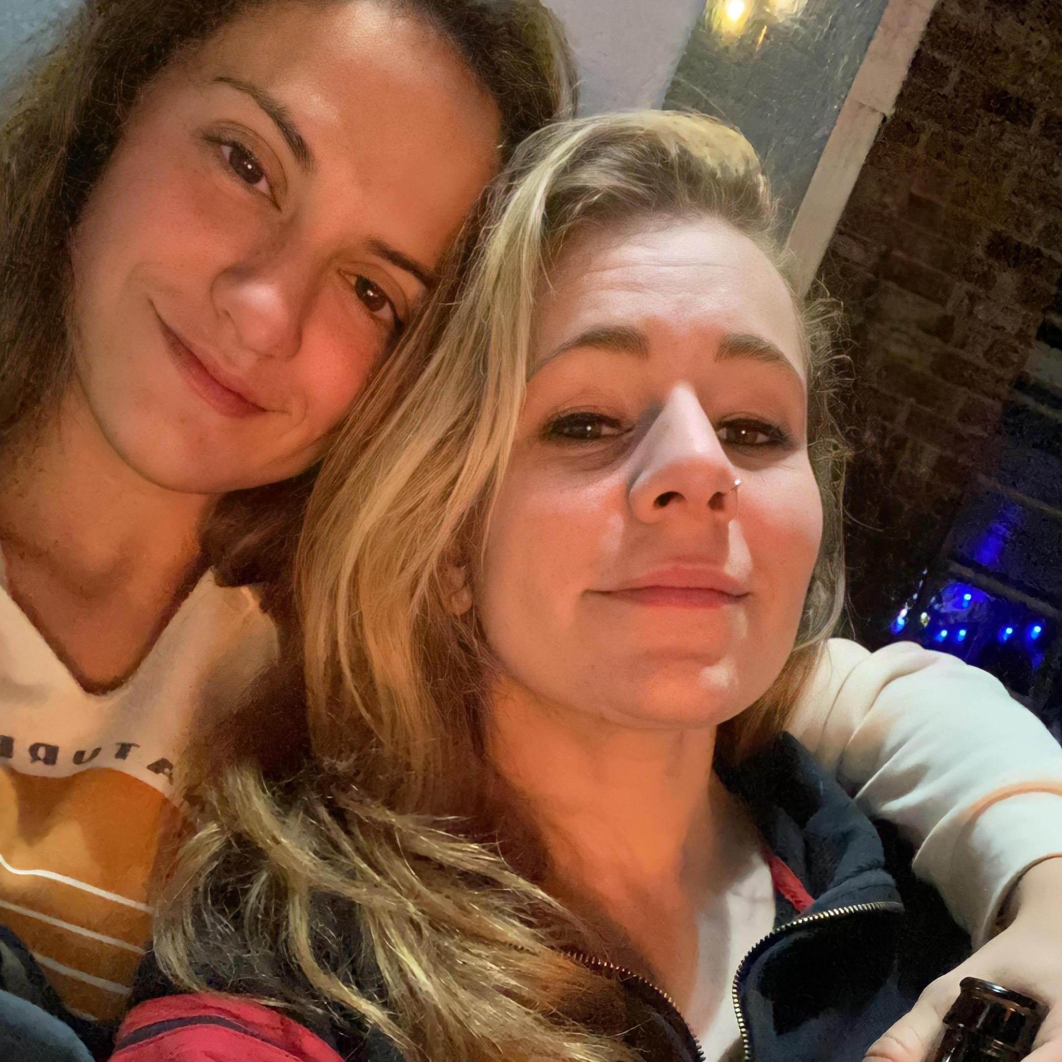Movie night snuggles after our huge Thanksgiving dinner // 26 November 2020