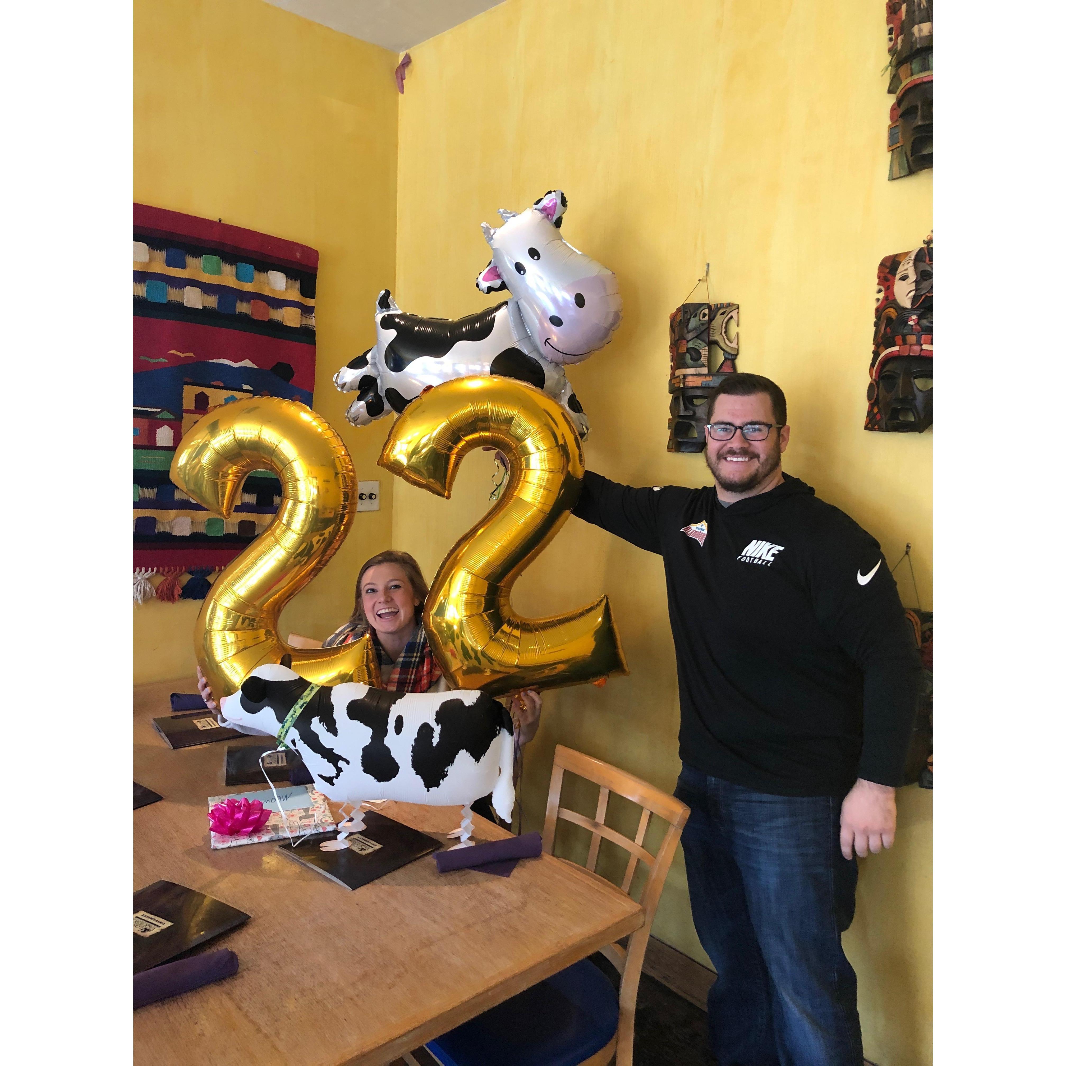 My 22nd birthday!