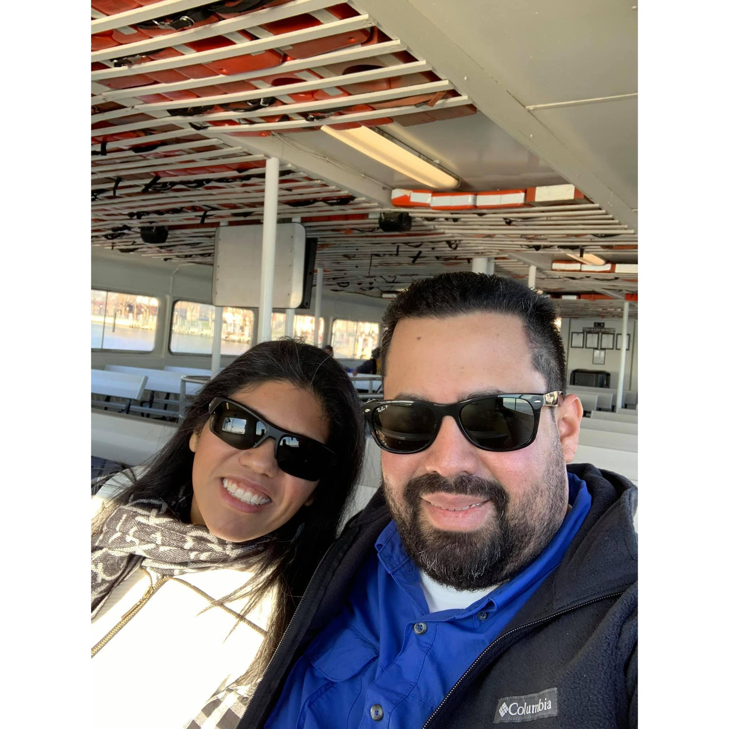 On our way to Ellis Island