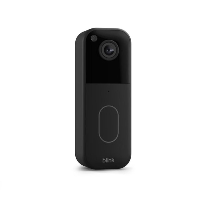 Blink Video Doorbell (newest model) – Head-to-toe HD view, two-year battery life, and simple setup. Required Sync Module not included – Add-On (Black)