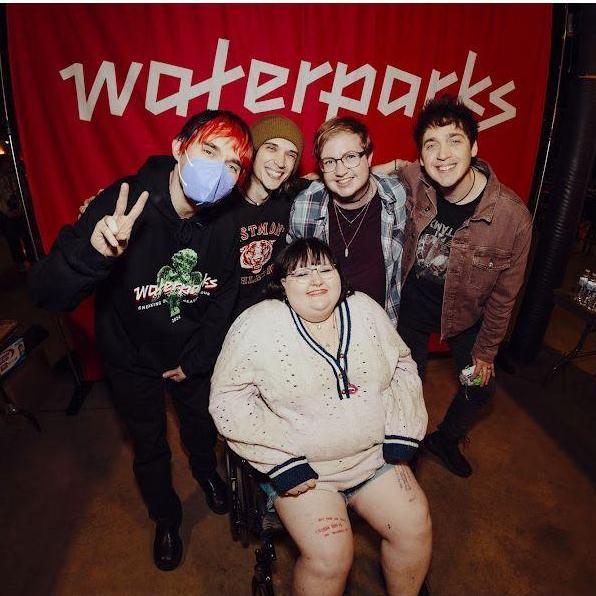 The second time meeting Waterparks on February 29, 2024.