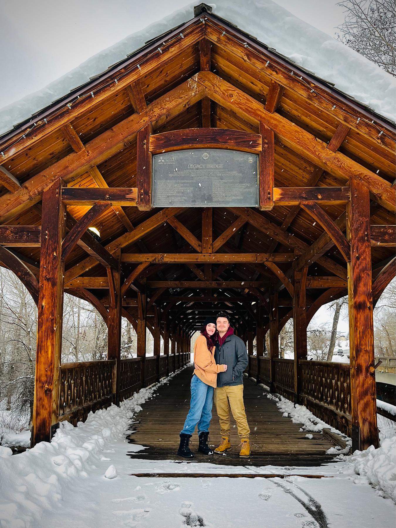 Right before he popped the question <3