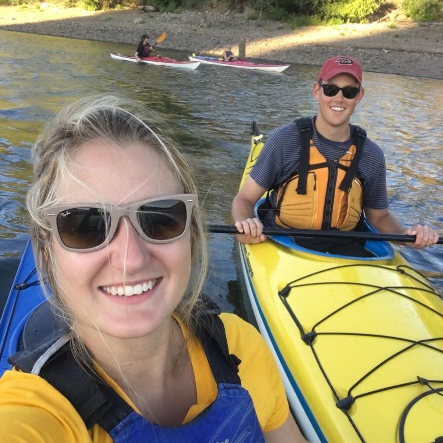 Kayaking in Portland, OR.