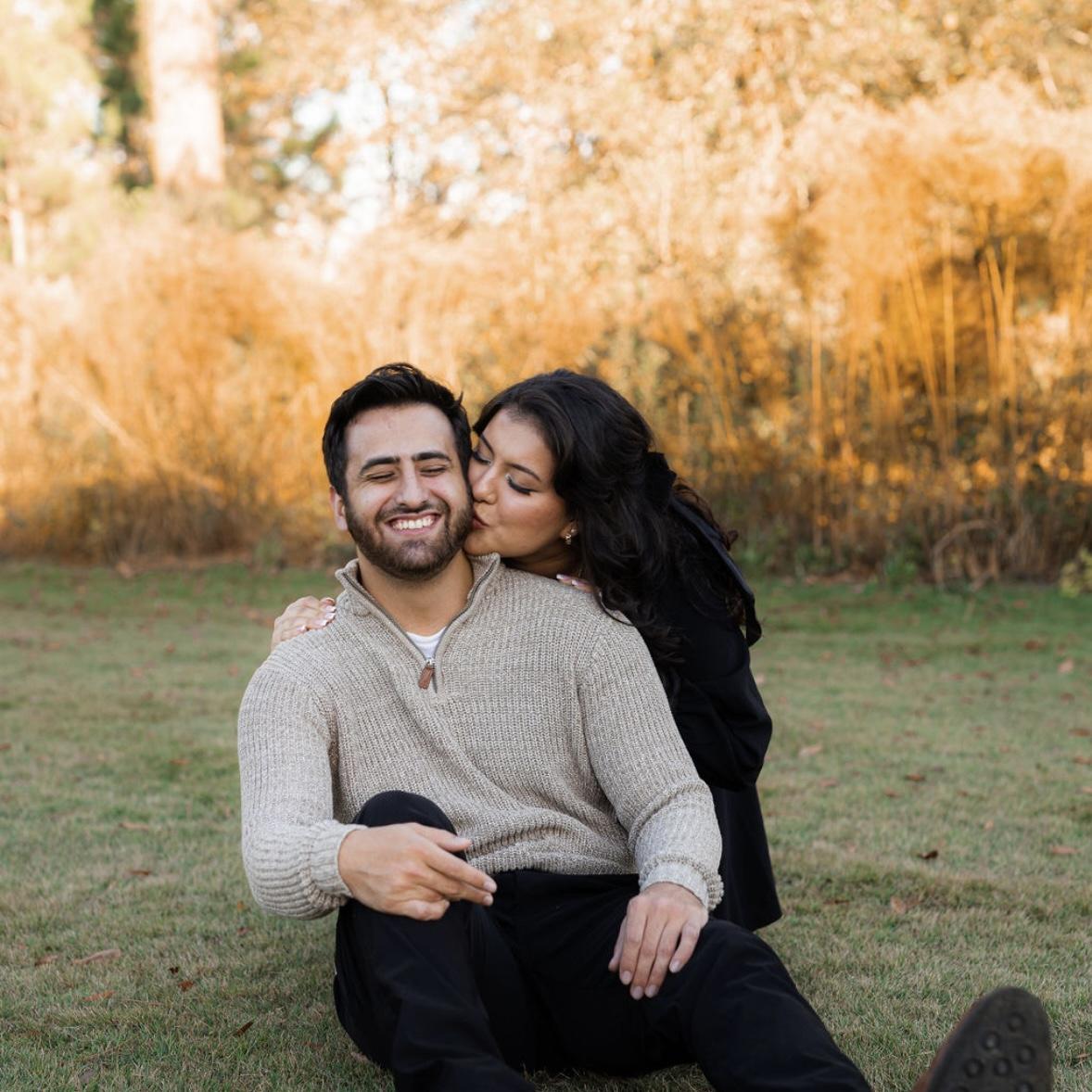 One of our favorite pictures from our engagement shoot!