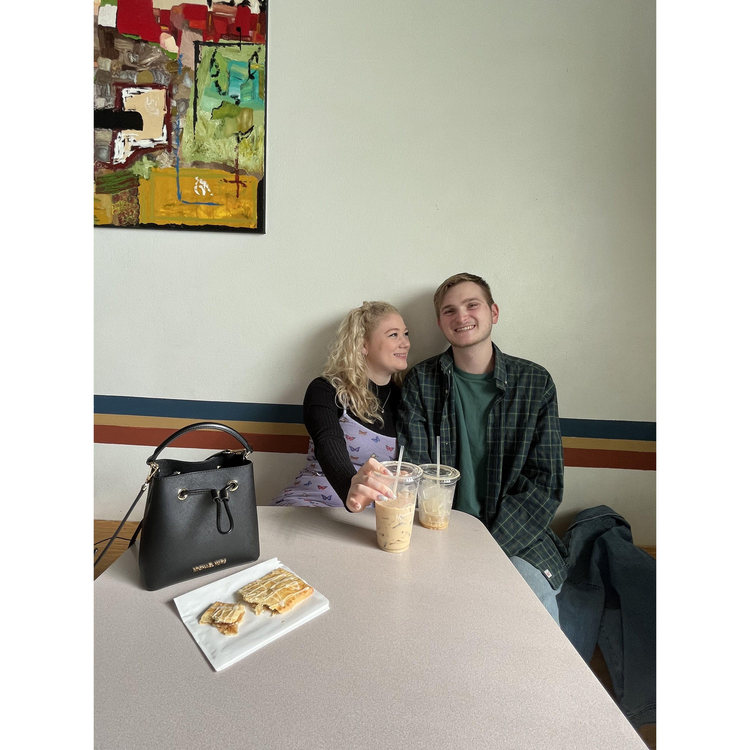 A date at Mountaineer Coffee in Brooksville, FL, when Chloe brought Thomas to her hometown to see all of her favorites from growing up!