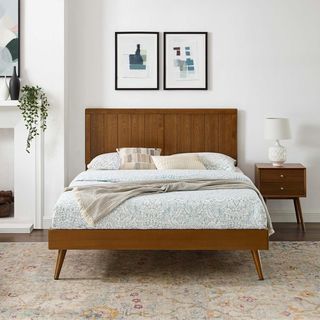 Alana Platform Bed with Splayed Leg