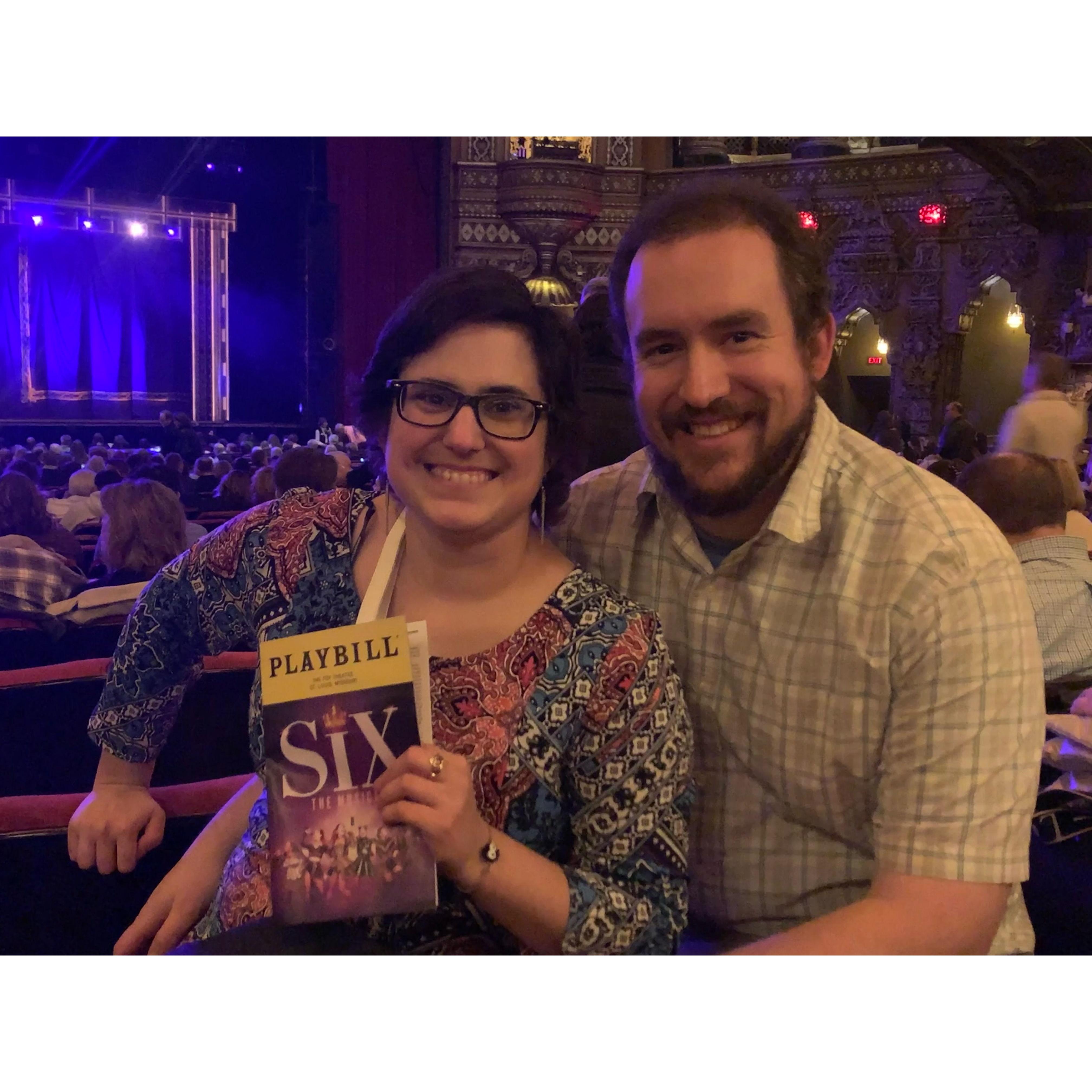 Going to see Six with friends