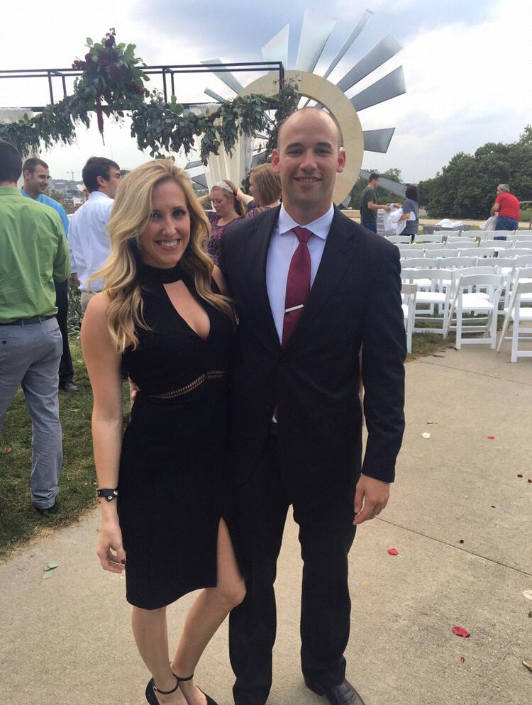 First time being called his girlfriend! At the Strong wedding :)