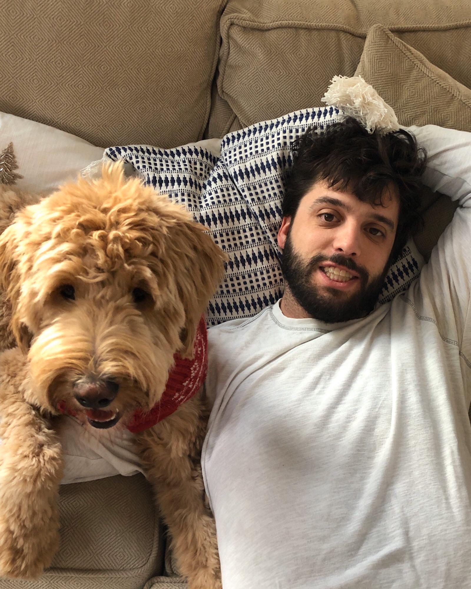 Christmas Morning Snuggles