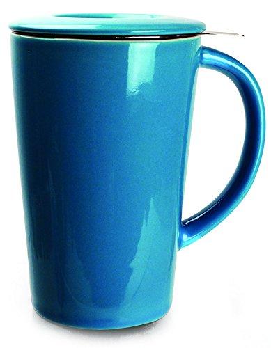 Epoca Abbey Ceramic Tea Brewing Mug - Blue PCMBL-6214