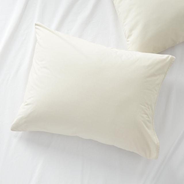 Crisp Cotton Percale Natural Std Sham