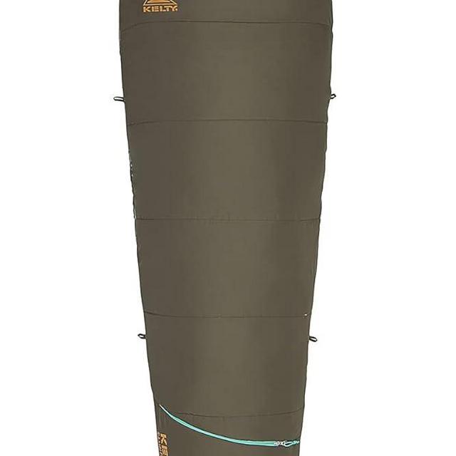 Kelty Rambler 50 Degree Synthetic CloudLoft Insulated Sleeping Bag, Unzips Completely to A Blanket, Anti-Snag Zipper & More