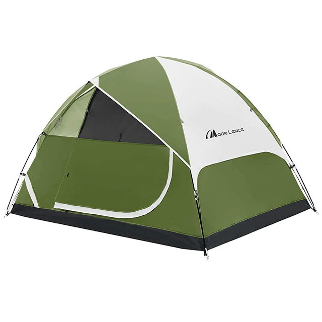 MOON LENCE Camping Tent 2/4/6 Person Family Tent Double Layer Outdoor Tent Waterproof Windproof Anti-UV …