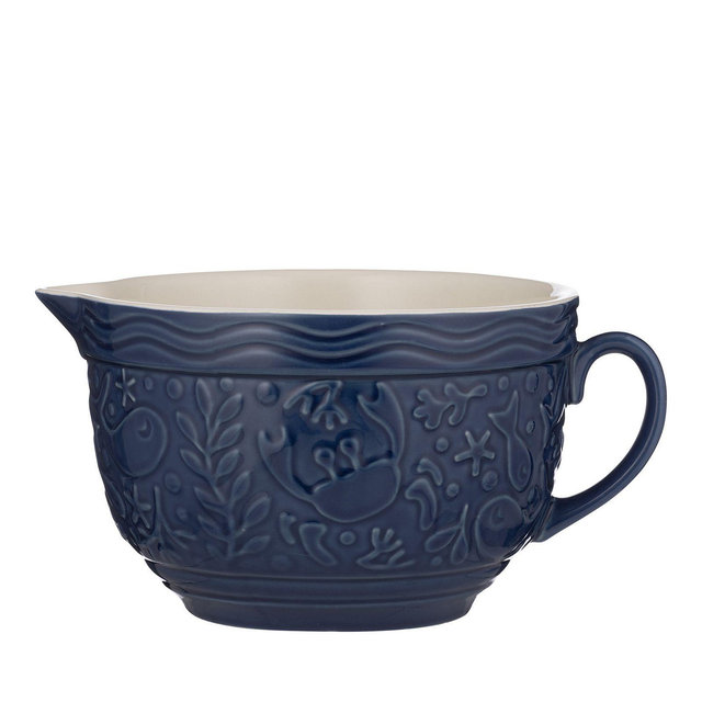 Mason Cash Nautical Navy 2 Quart Batter Bowl